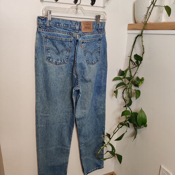 Levi’s Vintage 90s Orange Tab 950 Misses “Mom Jeans” Size 18 1/2 (29 inch waist) - Picture 5 of 10